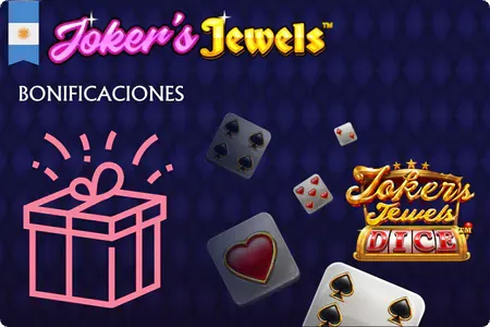 Bonos en Joker Jewels Dice