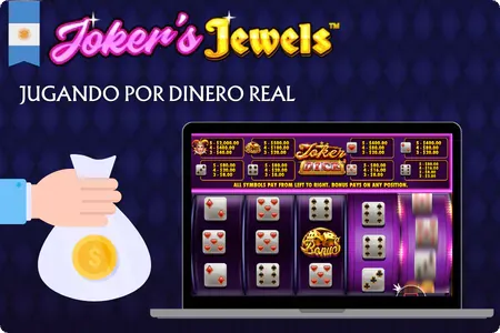 joker Jewels Dice Сon Dinero Real