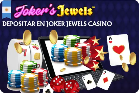 Cómo depositar en Joker Jewels casino